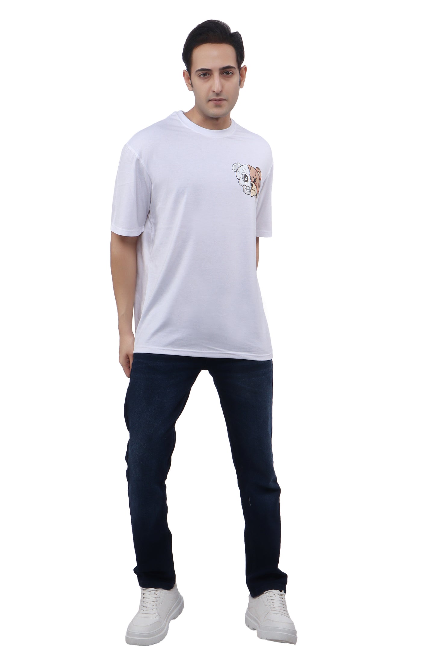 HAPPINESS CASUAL WEAR OVERSIZED T-SHIRT