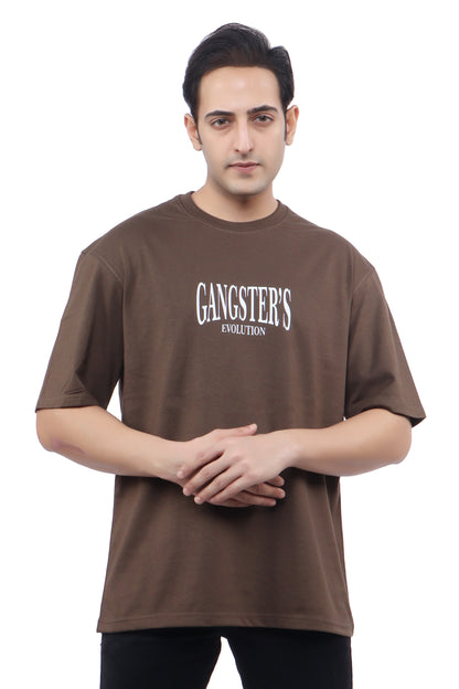 GANGSTER EVOLUTION OVERSIZED T-SHIRT