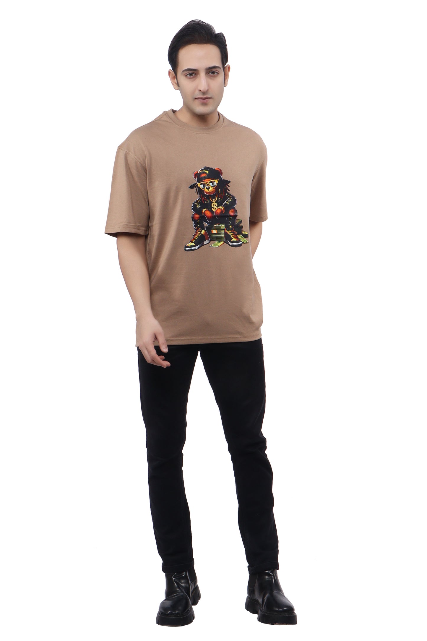 SWAGGY BEAR OVERSIZED T-SHIRT