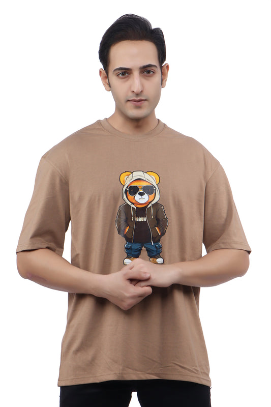 BRUE BEAR OVERSIZED T-SHIRT